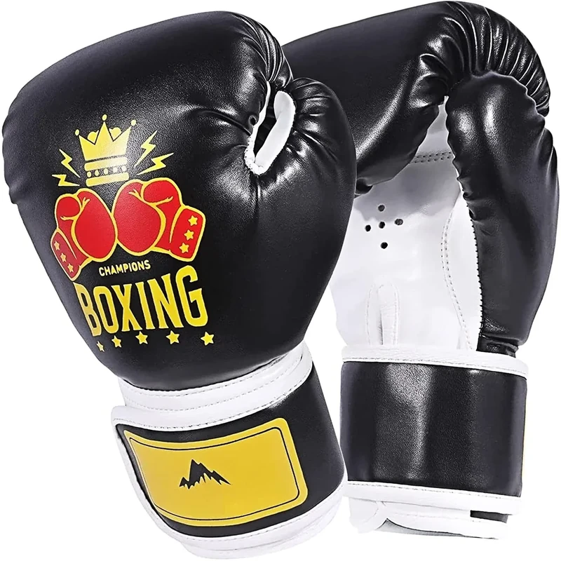 Boxhandschuhe Kinder, Box Handschuhe für Kinder von 5-12 Jahre, 4OZ Jungen Mädchen, Boxing Gloves Kids für Muay Thai, MMA Kickboxen Sandsack Boxsack Kampfsport