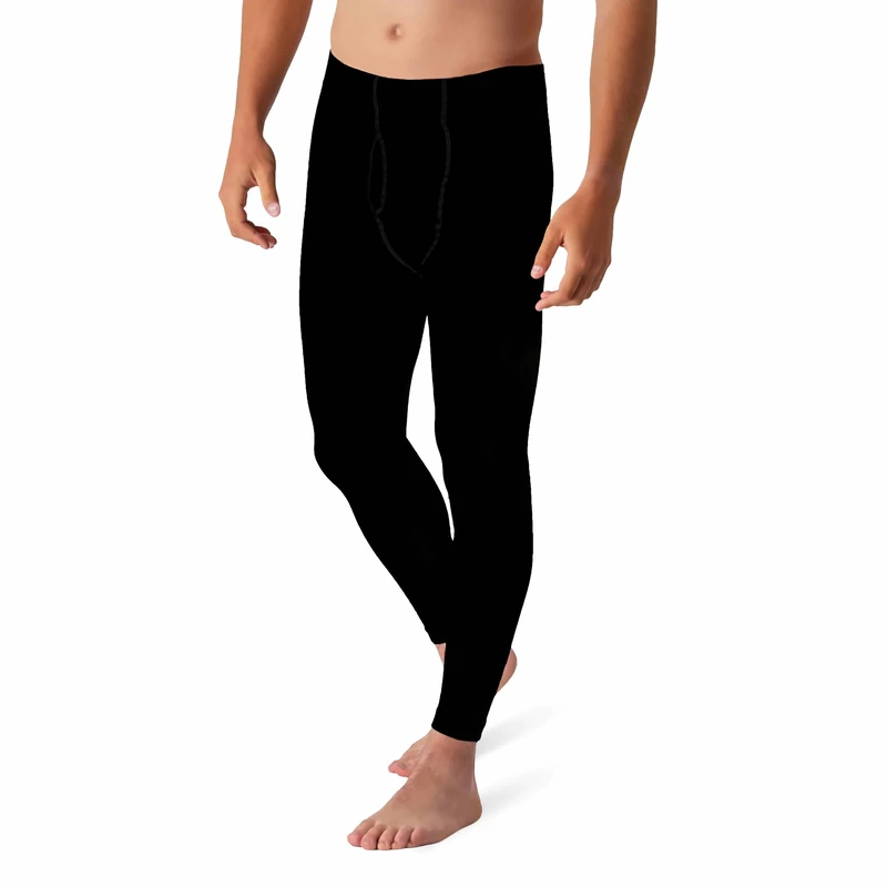 NOLOGO KATIACALZE Thermounterhose Herren aus Fleece Toronto - Elastische Thermounterwäsche Herren, Funktionsunterwäsche, Winter Leggings Zum Ski, Wandern, Laufen, Atmungsaktiv