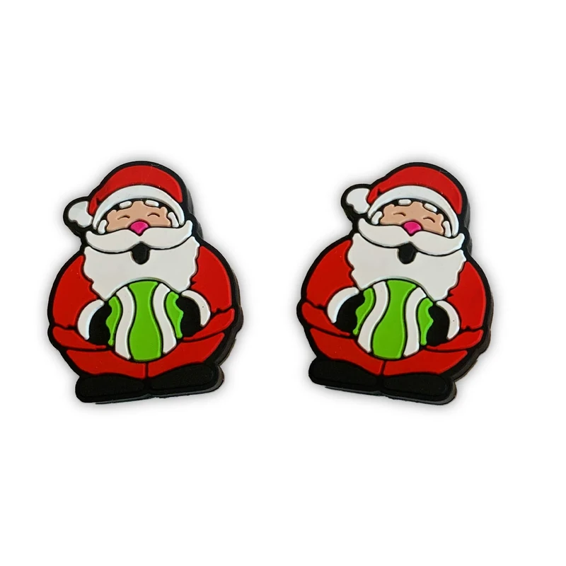 TT Sports Tennis Dämpfer Weihnachtsmann 2er Set - Santa Tennisdämpfer - Weihnachtliche Vibrationsdämpfer …