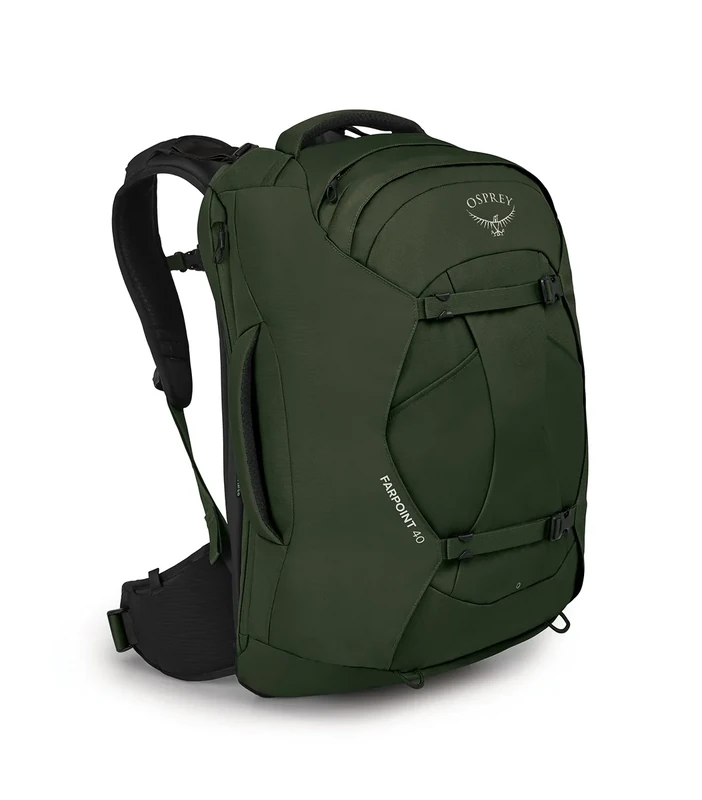 Osprey Farpoint Herren Reiserucksack, 40L, Gopher Green, O/S - Image 1