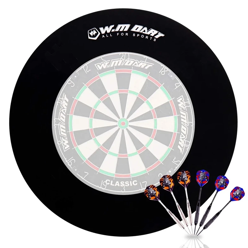 WIN.MAX Dart Catchring Surround Auffangring Dart Backboard Auffangring Rund Dart Surround Eva Dartscheibe 450mm