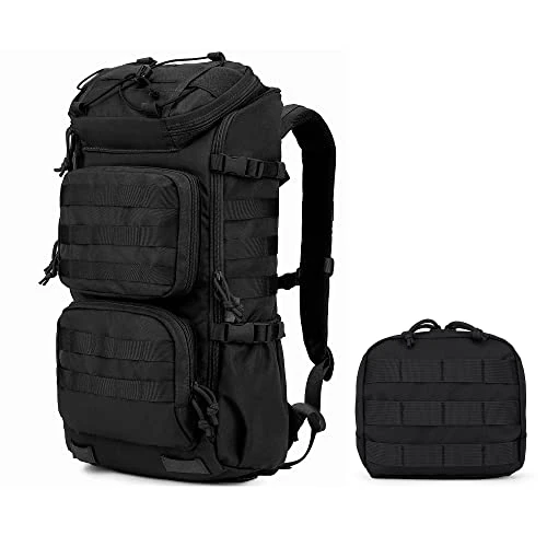 Mardingtop Taktischer Rucksack 28L, Herren Damen Wanderrucksack Rucksack Trekkingrucksack Reiserucksack Outdoor Für Wandern, Bergsteigen und Reisen Sport