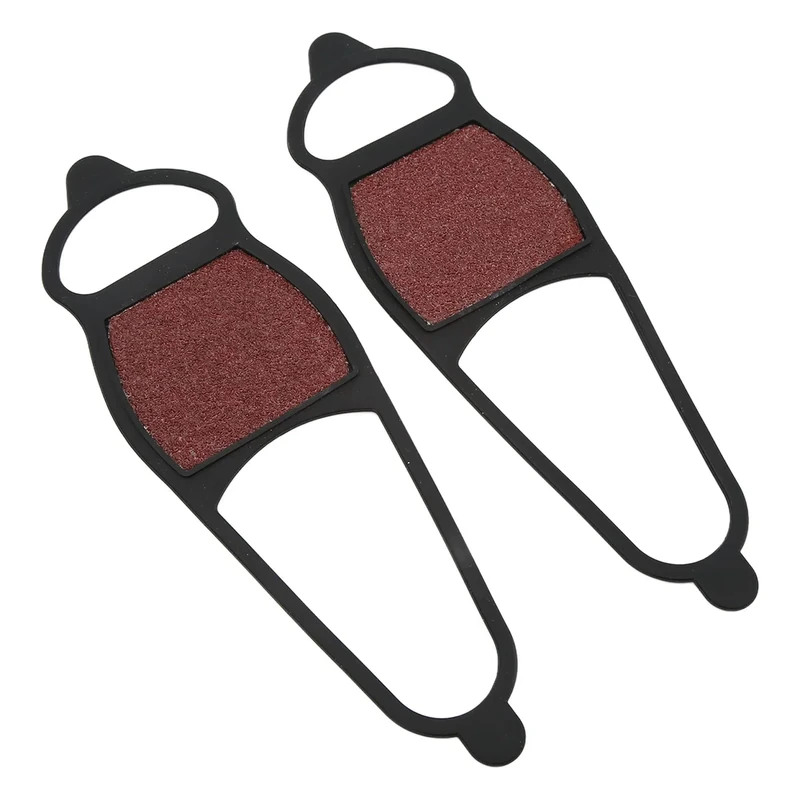 Grobsand Überschuhe 1 Paar Eisschnee Überschuhe Vorfuß Doppelseitige Schuhe Traction Cleat