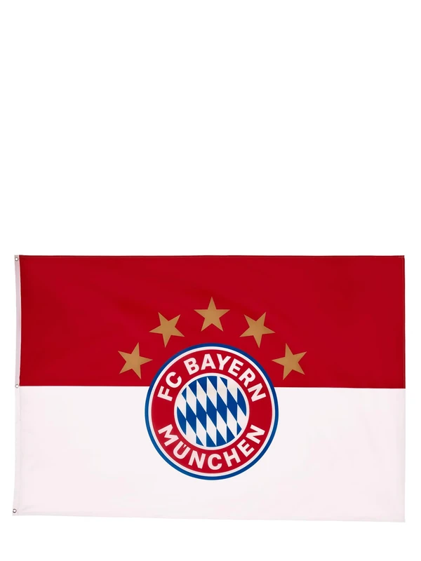 FC Bayern München Hissfahne I Bannerfahne I Logo I Rot-Weiß I 180 x 120 cm