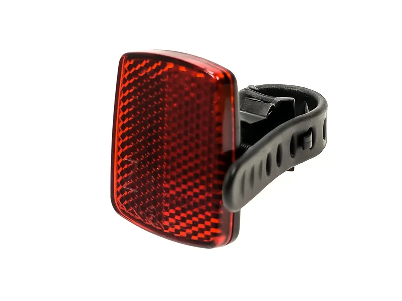 Büchel Z-Flex EVO Rückstrahler Sattelstütze Halterung Universell für Stadtrad, Rot, Kunststoff, BICYCLE_SEATPOST, Sattelstütze - Image 1