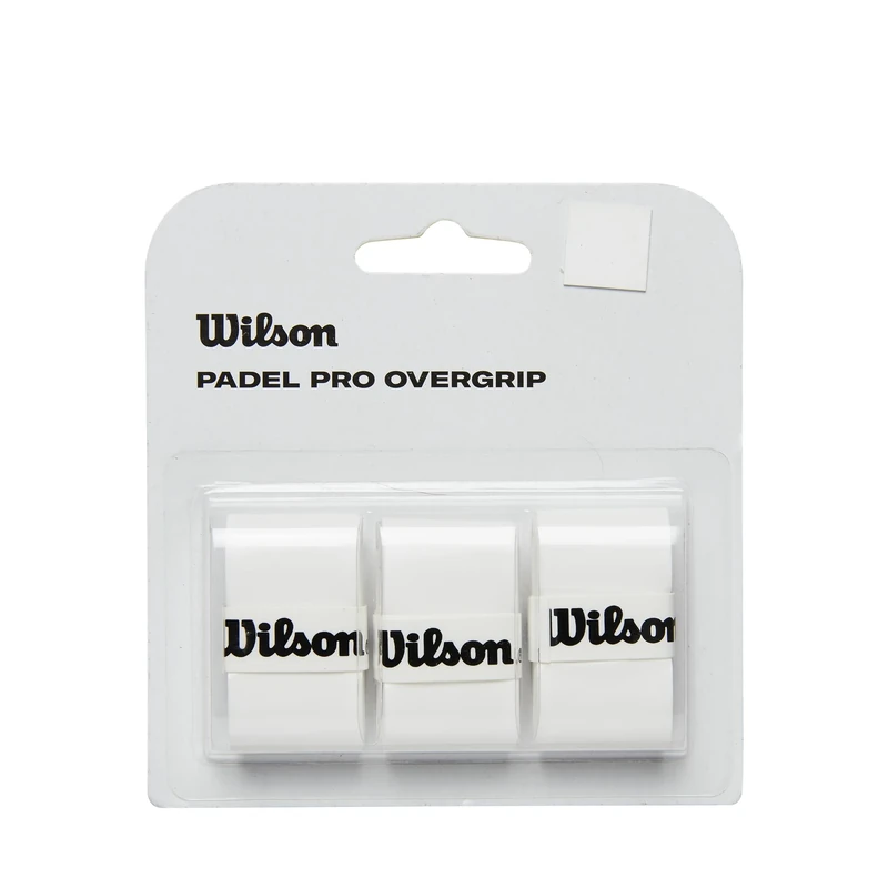 Wilson Padel Pro Overgrip, Weiß, 3er-Pack, WR8416301001