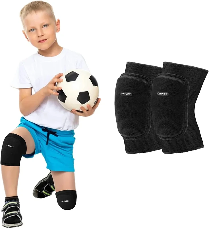 ONTYZZ Knieschoner Volleyball Knieschoner Kinder Knieschützer Weiche Herren Knee Pads Damen Warm Knieschutz Sport für Tanzen MTB Handball Fahrrad Snowboard Scooter Fußball Wrestling Knieschoner