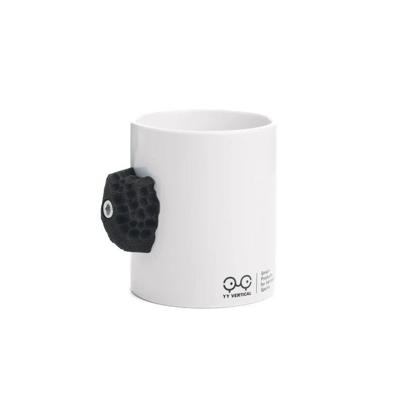 YY Vertical – Climbing Mug Klettertasse für leidenschaftliche Kletterer (Schwarz)
