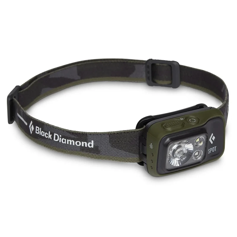 Black Diamond Spot 400 Headlamp Grau-Oliv, Stirnlampe, Größe One Size - Farbe Dark Olive - Image 1