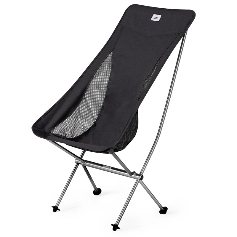 Naturehike Campingstuhl Tragbarer Faltstuhl Ultraleichter Klappstuhl mit Tragtasche,Leichtgewichtiger Angelstuhl Schnell Demontage und Montage,zum Camping Picknic Outdoor