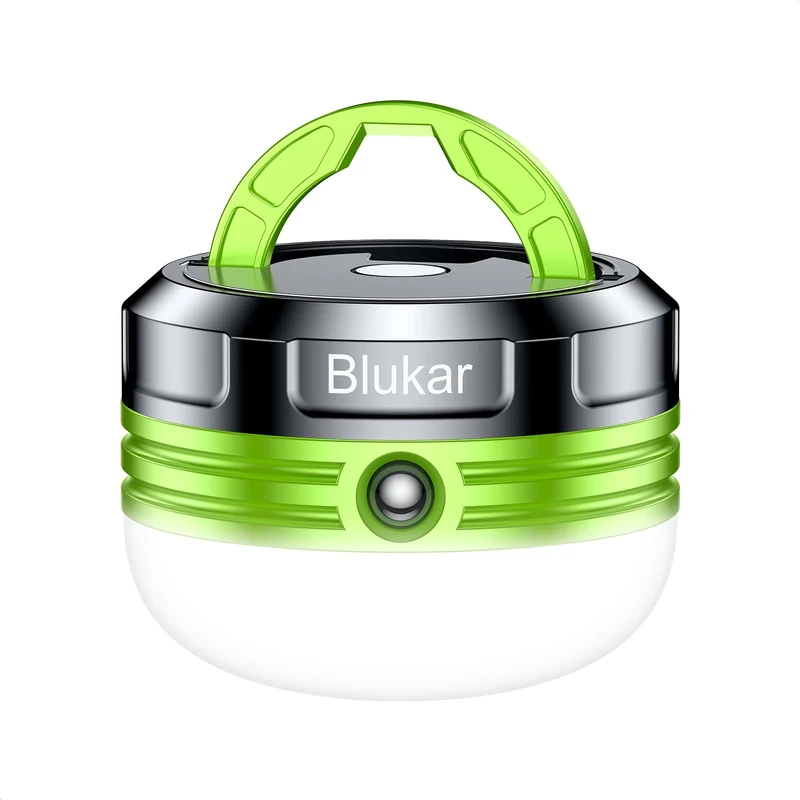 Blukar Campinglampe, LED Camping Laterne Mini Tragbare Handlampe, 3 Helligkeiten Leuchtmodi & Eingebauter Starker Magnet & Wasserdicht Campingleuchte Zeltlampe für Camp, Wandern, Notfall usw. - Image 1