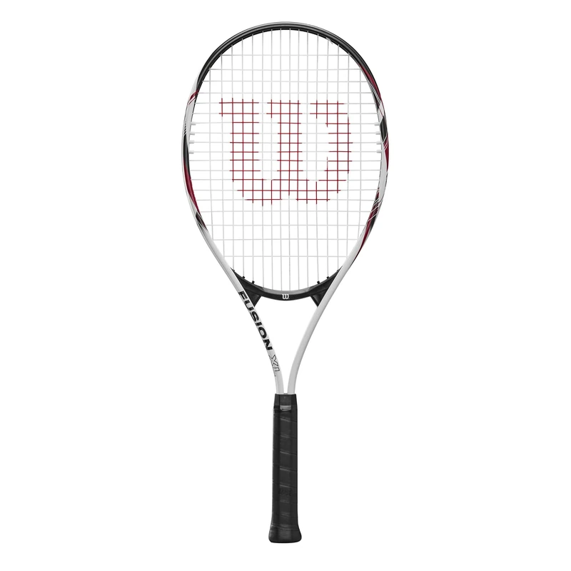 Wilson Tennisschläger Fusion XL, Aluminium, Grifflastige Balance, 291 g, 69,9 cm Länge, 3, Red