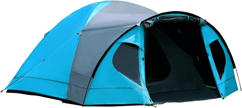 PORTAL Blackout Zelt 3-4 Perosonen mit Vorzelt Camping Kuppelzelt 4000mm wasserdicht Familienzelt Festivalzelt Outdoor für Camping Reise - Image 1
