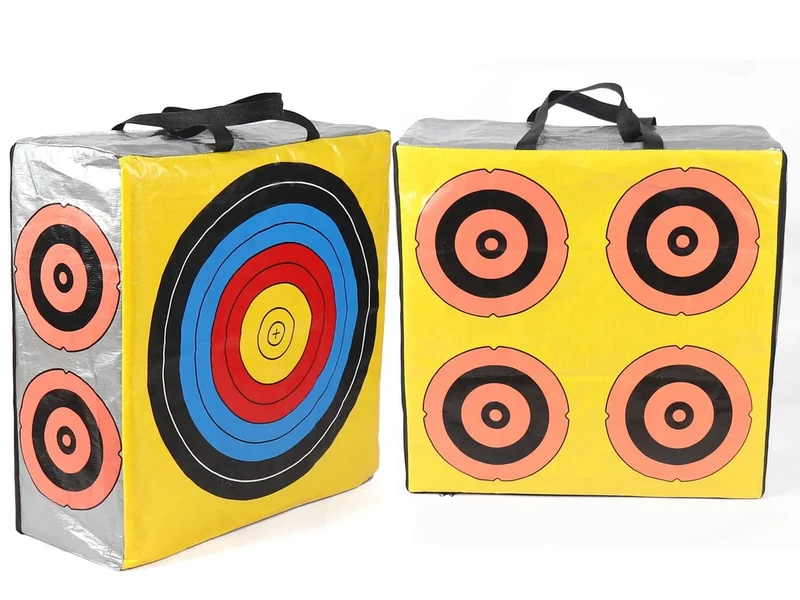 AUVIM Tasche Zielscheibe Bogenschie?en 4-seitiger W¨¹rfel Field Point Bogenschie?en-Ziel 18,9 Zoll Bogenziel Pfeilziel f¨¹r Recurvebogen Compoundbogen oder Langbogen mit Tragegriff