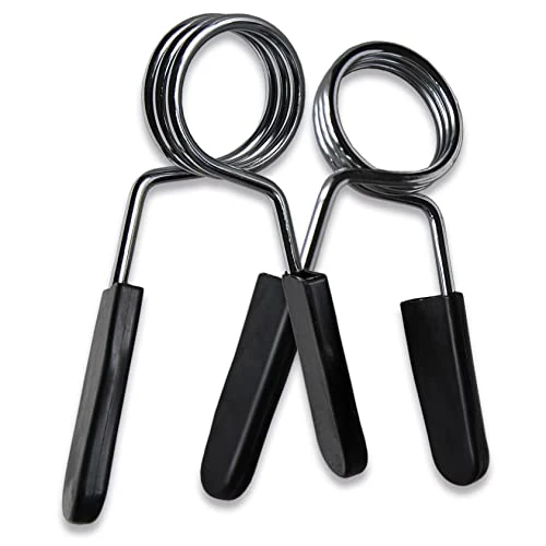 C.P.Sports Feder-Feststeller Hantelverschlüsse Paare | 25mm, 28mm, 30mm, 50mm Durchmesser | Stahl Federverschlüsse, Federclips für Hantelstangen | für Kraftsport, Fitness, Gym