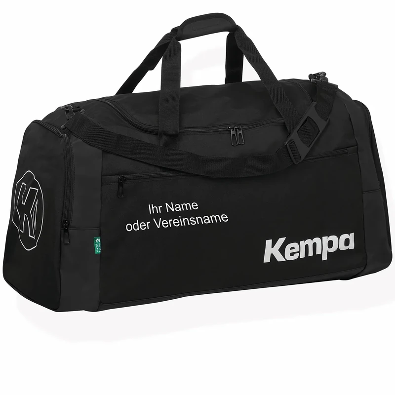 Uhlsport Kempa 50 Liter Sporttasche für Herren, Damen und Kinder - Unisex Handball-Tasche Reise-Tasche - verstellbarer und gepolsterter Schultergurt - große u-förmige Öffnung