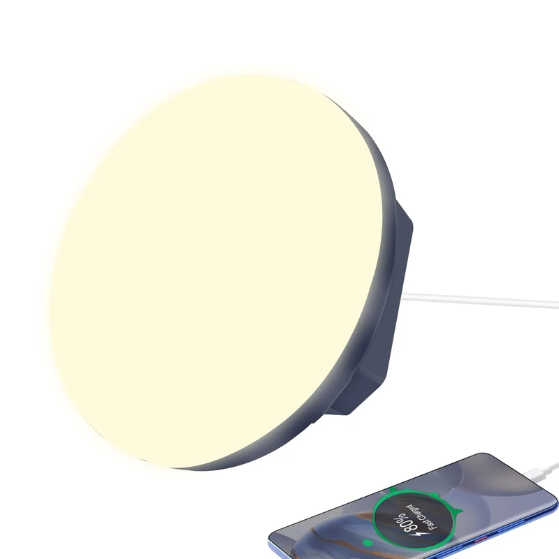 Camping Lampe mit Warme Farbe, LED Camping Laterne mit 5600mAh USB Aufladbar, 3 Helligkeiten Leuchtmodi & Eingebauter Starker Magnet, 1500 Lumen Campinglampe notfallset für Wandern,Draussen