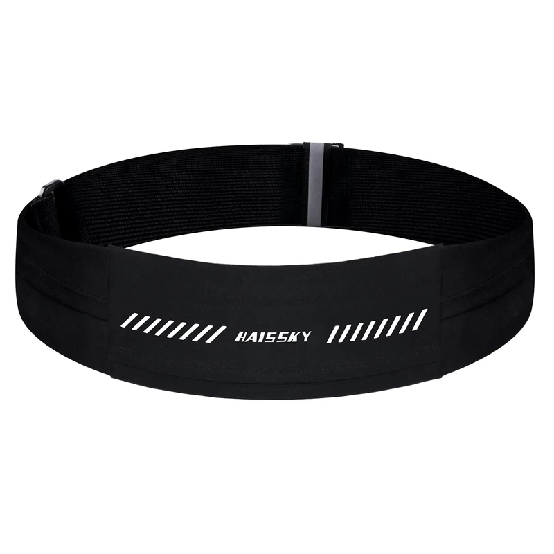 Laufgürtel für Handy wasserdichte Lauf Hüfttasche 3 Taschen Handy lauftasche, Hüfttasche, Sportgürtel, Running Belt zum Joggen，Bauchtasche Joggen für Herren und Damen bis zu 7,0"