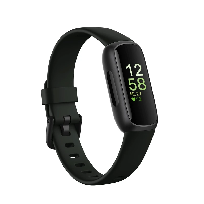 Google Fitbit Inspire 3 – Gesundheits- & Fitness-Tracker Damen / Herren - Herzfrequenzmessung, Stressmanagement, Schlafanalyse & bis zu 10 Tage Akkulaufzeit – Fitnessuhr kompatibel mit Android/iOS