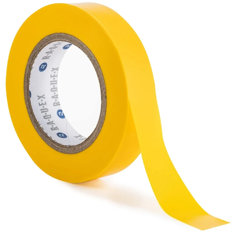 Raquex Griffband-Abschlussband Für Schläger und Griffe - Tennis, Badminton, Squash, Padel, Hockey und Sport. Leicht reißen, Overgrip-Sicherungsband. 14 mm x 20 m