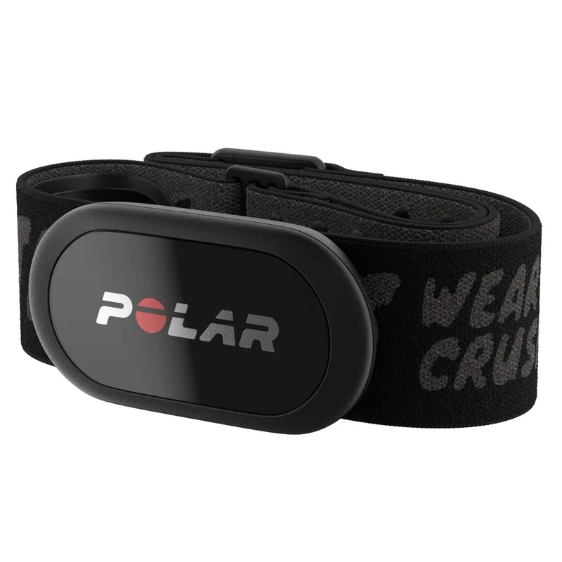 Polar H10 - H9 - Herzfrequenz-Sensor – ANT +/Bluetooth-Konnektivität, EKG-Messung, wasserdicht, austauschbare Batterie, kompatibel mit Sportuhren, Smartwatches, Trainingsgeräten, Black Crush, M-XXL - Image 1