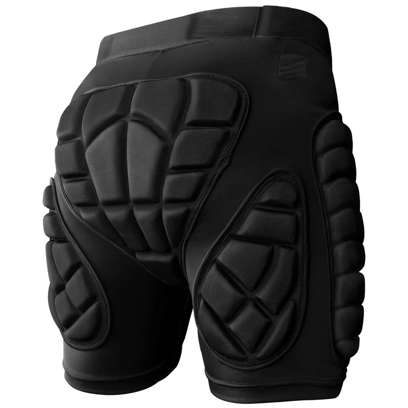 Cienfy 3D Hüftpolster Eva Protektorenhose Gepolsterter Shorts Crash-Pad Impakthose für Skiing, Eislauf, Snowboardfahren Und Skateboardfahren