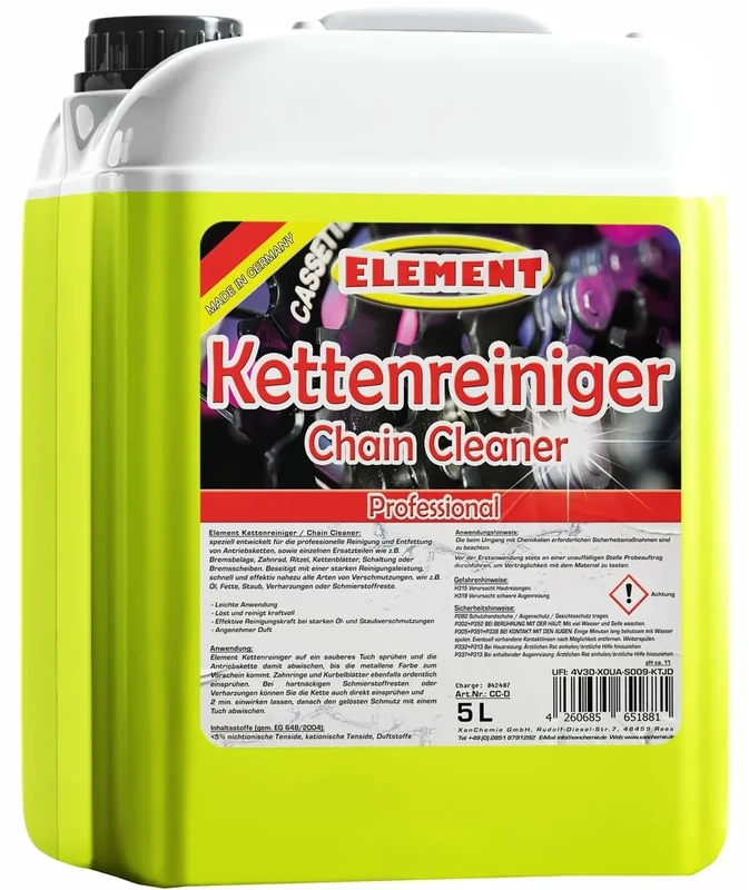 | Kettenreiniger für Ihr Fahrrad | 5 Liter Kanister | Antriebsentfetter | Fahrradkette | Ideale Kettenpflege | Chain Cleaner | Degreaser | Fahrradkettenreiniger | Antriebsreiniger | - Image 1