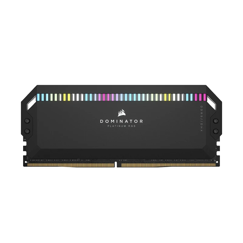 Corsair Dominator Platinum RGB DDR5 RAM 32GB (2x16GB) 7200MHz CL34 Intel XMP iCUE Kompatibel Computer Speicher - Schwarz (CMT32GX5M2X7200C34)