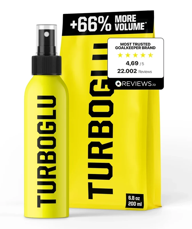 T1TAN TURBOGLU Torwarthandschuh-Gripbooster 200ml - Perfekter Grip auf Knopfdruck