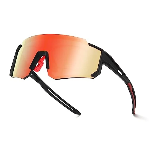 Sportbrille-Sonnenbrille Herren-Damen-Fahrradbrille-Sunglasses men-Polarisiert-UV400-Damen-Ski Sonnenbrille-Schnelle Brille Rave-Radfahren-Fahrrad-Angeln-Rennrad brille S 19