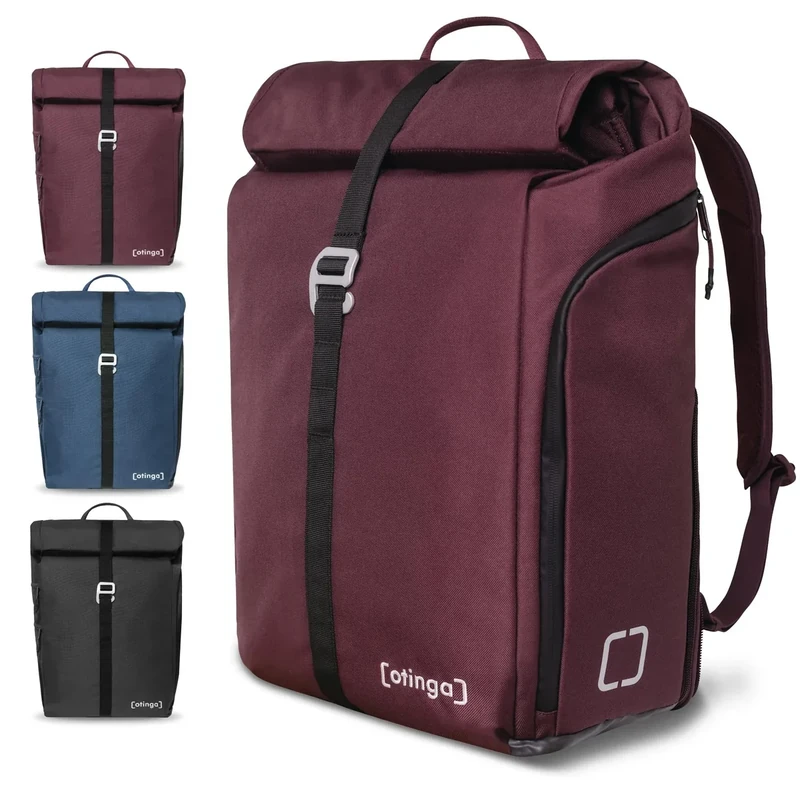 otinga® Flip V2 Fahrradtasche Rucksack [34L Volumen] für jeden Gepäckträger I Stylische Gepäckträgertasche mit Rucksack - in 7 Sekunden umgebaut I Wasserdichter Fahrradrucksack Gepäckträger - Image 1