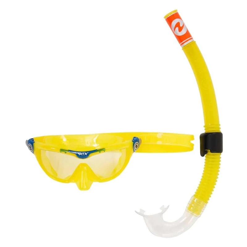 AQUALUNG Combo Mix , Tauchmaske + Schnorchel für Tauchen, Wassersport und Schnorcheln für Kinder ab 4 Jahren mit UV-Schutz, Silikondichtung und beschlag- und leckagefreien Gläsern für Jungen & Mädchen