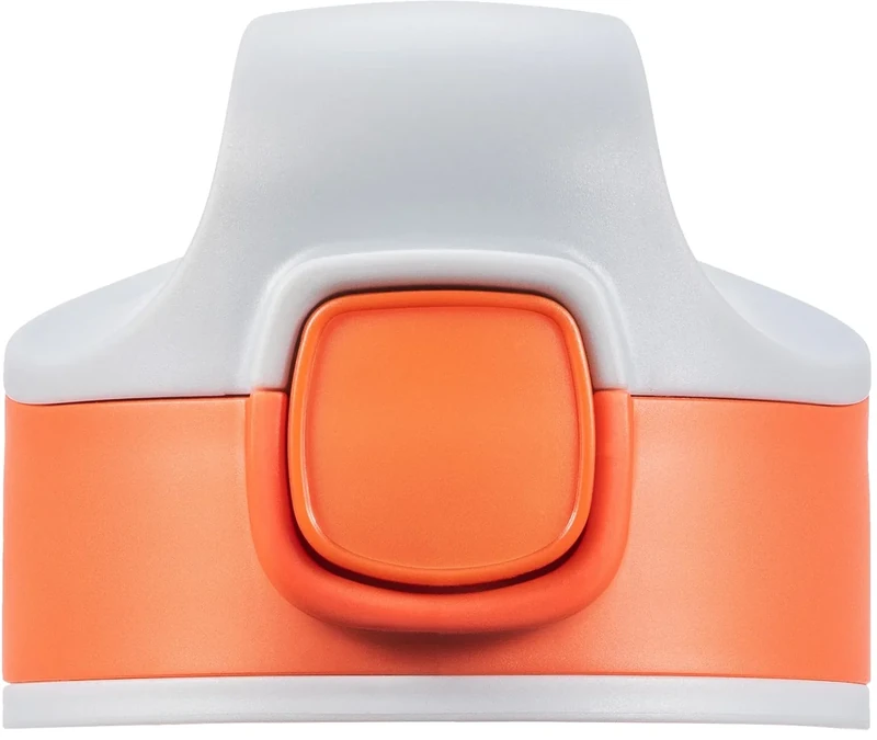 SIGG Miracle Kids Top Paprika Red Ersatz-Verschluss, Ersatzteil für alle Aluminium und Tritan Miracle Kids-Flaschen (0.35 L, 0.4 L, 0.45 L), Ersatzdeckel Trinkflasche mit Strohhalm