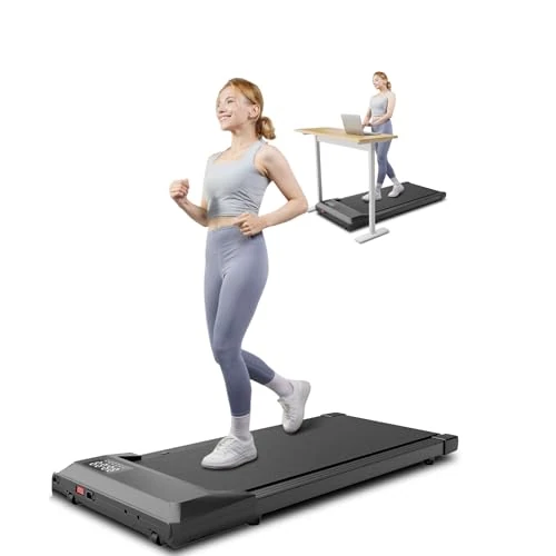 Superun Laufband für Zuhause Klappbar, Laufband mit Steigung max 158 KG mit APP, Klappbares Laufband mit Trainingskursen und Multi-Runner-Rennen