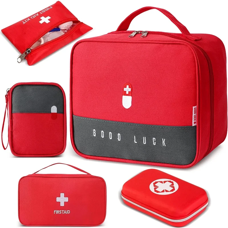 TAVADA 5er Medikamententasche - Große Kapazität, Wasserdicht, Erste Hilfe Notfalltasche für Home, Office, Reisen & Outdoor