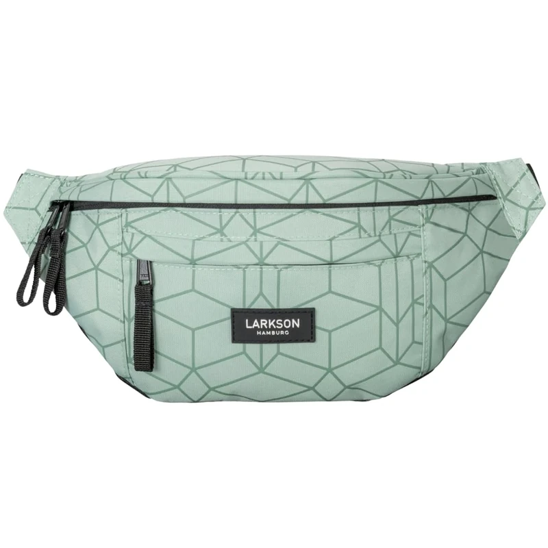 LARKSON Bauchtasche Damen & Herren Mint - Ole - Hüfttasche für Sport Outdoor Stadt - Gürteltasche Stylisch für Festival - Crossbody Bag mit Gurt - Wasserabweisend