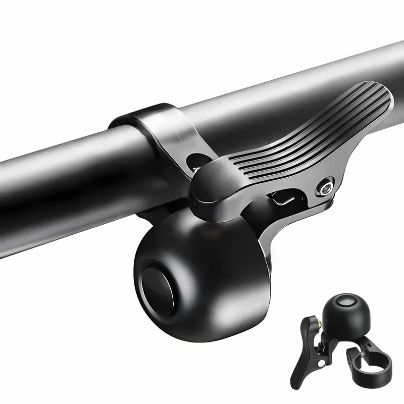 Arkim Fahrradklingel für Links- und Rechtshänder,Fahrradklingel Laut,Retro Mini Klingel Fahrrad,Kupfer Fahrrad Klingel für MTB,Rennrad,Ebike,Kinderfahrräder|22.2mm