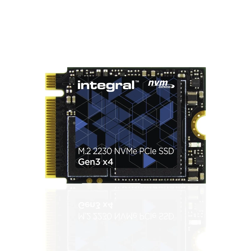 Integral INSSD1TM2280G4AP1XHS drives allo stato solido 1 TB M.2 PCI Express 4.0 NVMe (1TB - 1000GB SSD M.2 2280 NVME 1.4 PCIe Gen4 x4 R-7400MBs W-5500MBs IOPS R-700K W-800K TLC TBW 500 WITH HEATSINK