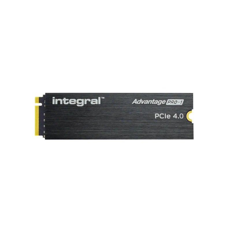 Integral INSSD2TM2280G4AP1XHS drives allo stato solido 2 TB M.2 PCI Express 4.0 NVMe (2TB - 2000GB SSD M.2 2280 NVME 1.4 PCIe Gen4 x4 R-7400MBs W-6700MBs IOPS R-850K W-1000K TLC TBW 1000 WITH HEATSIN - Image 1