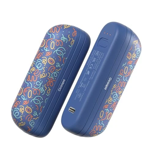 OCOOPA Handwärmer Taschenwärmer UT2S Mini, 5200mAh, Handwärmer Magnetisch Elektrisch 2er Set, Taschenofen Wiederverwendbar, Outdoor Camping Gadgets für Wärme, Geschenke für Frauen und Männer