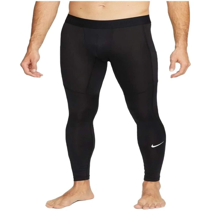 Nike Herren Np Df Leggings, Black/White, XXL EU