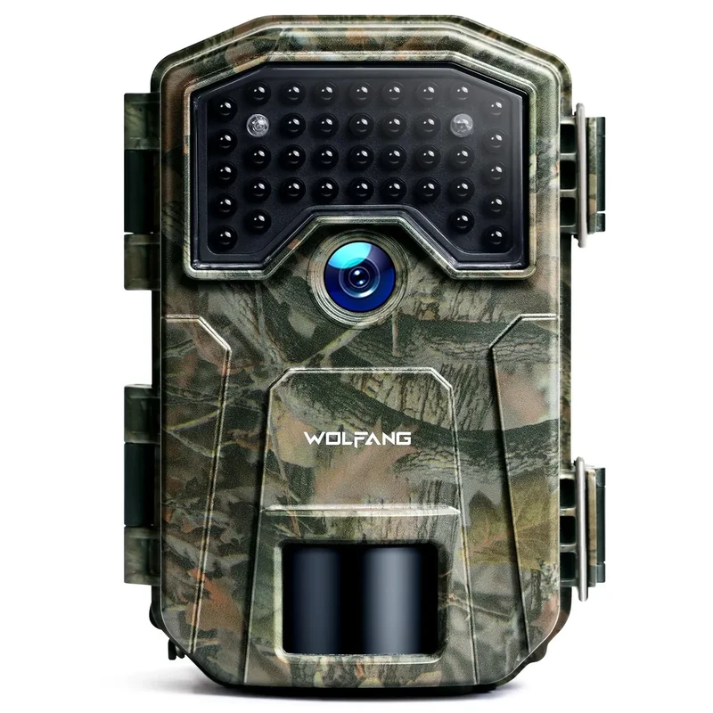 WOLFANG Wildkamera, 48MP 4K Jagdkamera mit 940nm kein Glühen Nachtsicht mit 2.4'TFT Display, Beleuchtete Tasten, IP66 Wasserdicht für die Jagd Wildlife Scouting Garten Haus Sicherheit - Image 1