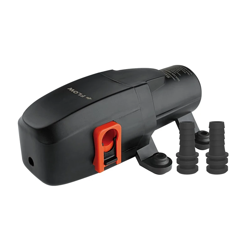 LIGHTEU®, Seaflo DC 12 V 3,8 l/min 2,8 bar 23A Serie IP54 selbstansaugende automatische Membranpumpe bei Bedarf für Wohnmobil, Yacht, Garten, Wohnmobil