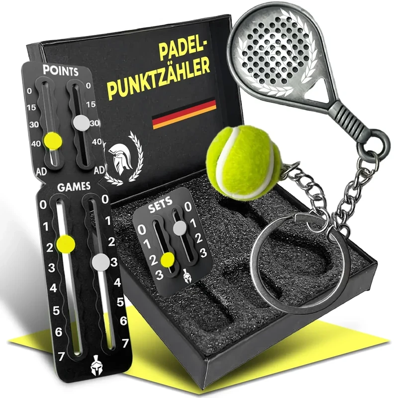 GLADIATOR PADEL - ZÄHLTAFEL FÜR Tennis und Padel-Tennis selbst Trainer-Tennis Training-Tennis zubehör-Padel-Paddle Tennis-padle Tennis schläger-Tennis Gadget-Tennis Training-Tenis- Padel