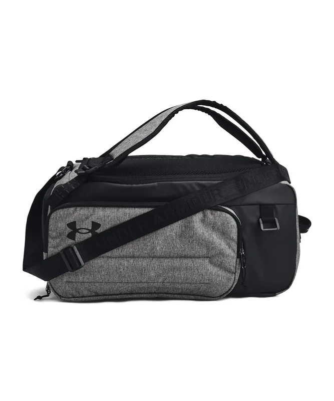 Under Armour Unisex UA Contain Duo SM BP Duffle, wasserabweisende Sporttasche, komfortable Rucksacktasche mit abnehmbaren Trägern