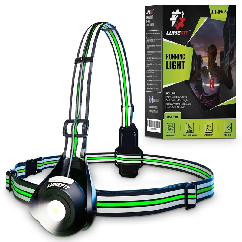LUMEFIT Running Light for Runners - JR-0906 (Green)
