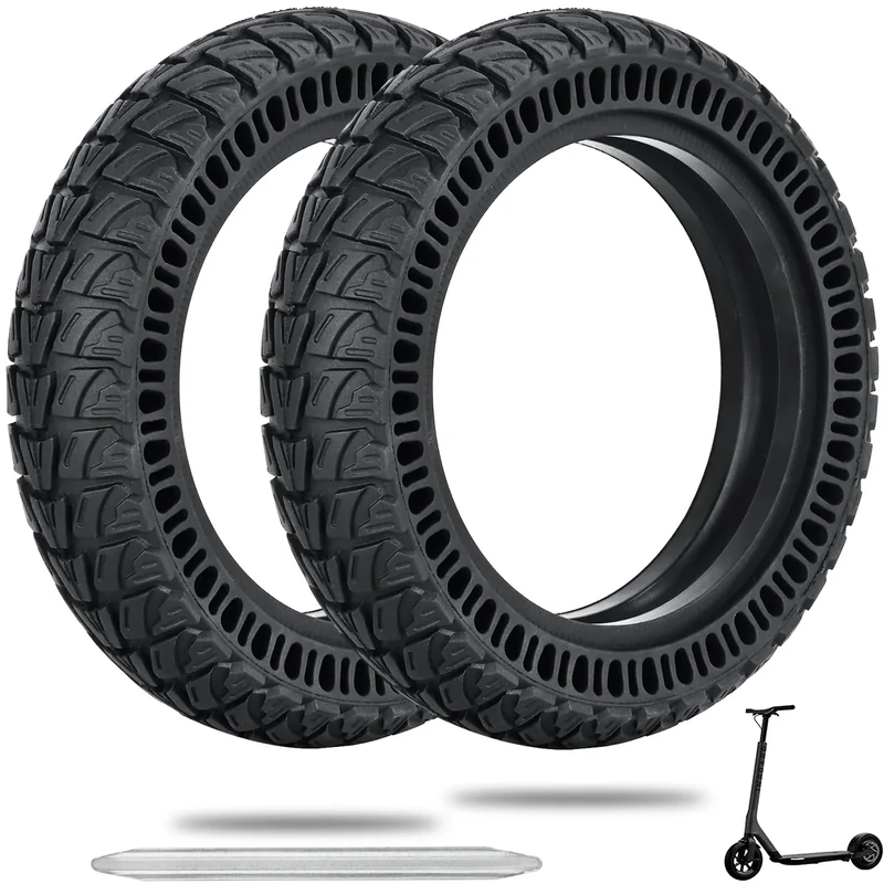Solid Reifen, E Scooter Offroad Reifen als Ersatz für 9 Zoll Vollgummireifen für alle 8.5 Zoll Originalreifen kompatibel für Xiaomi mijia/M365/gxl/Pro2/V2/gotrax,