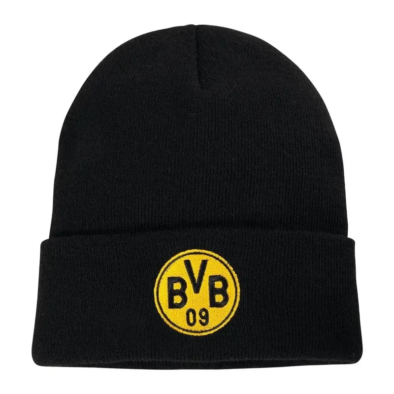 Dortmund BVB Logo Beanie schwarz