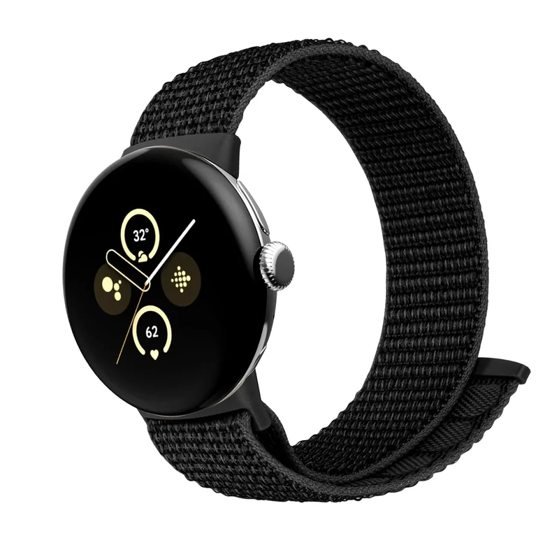 SimpleThings Nylonarmband für Google Pixel Watch 2/1/3 4 (41mm) Armband, Verstellbare Atmungsaktive Weiche Leichte Sportschlaufe für Google Watch Herren und Damen