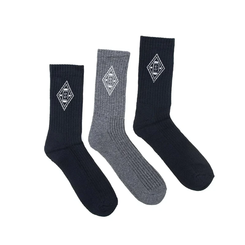 Borussia Mönchengladbach Thermosocken 3er Pack | 39-42 | Offizieller Fanartikel